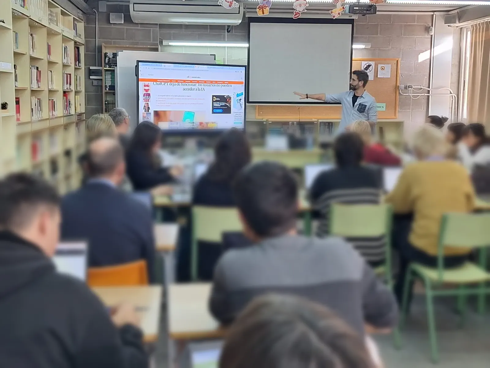 Formació de docents sobre IA generativa i fiabilitat de la informació