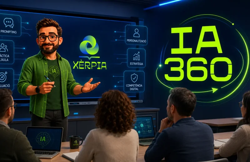 IA 360, formació en IA per a centres educatius de XÈRPIA